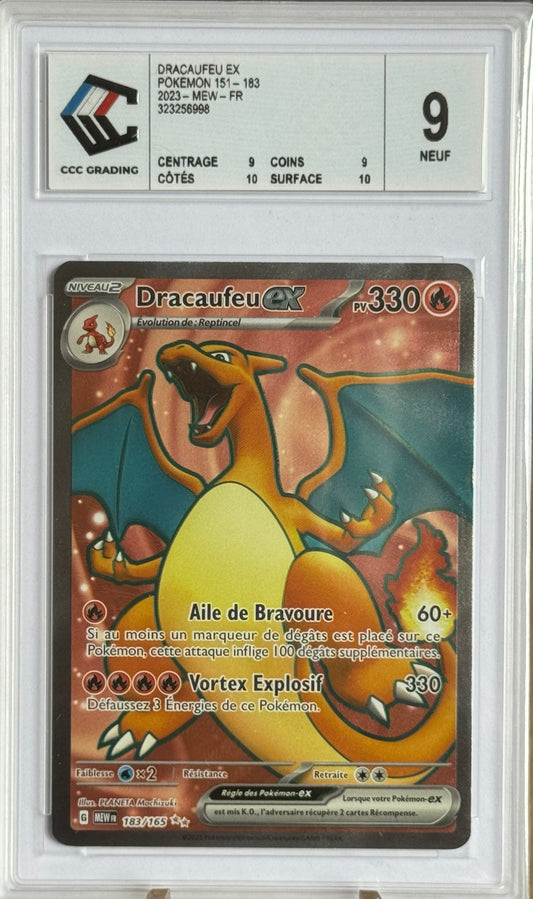 Dracaufeu Ex FA 183/151 CCC 9